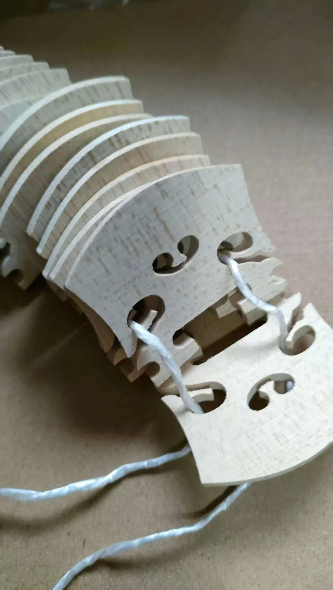 

10 PCs Quality Violin Bridge Baroque Style 4/4 European Maple Bridges