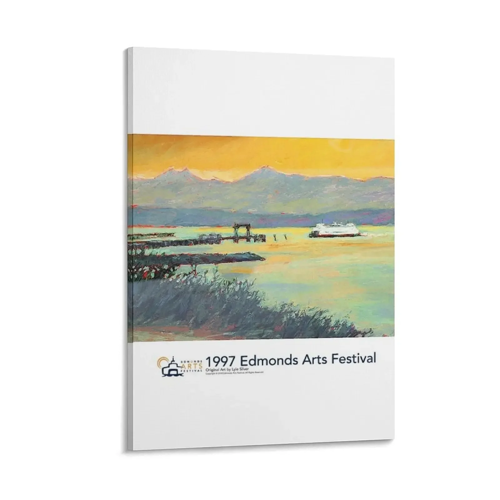 

1997 Edmonds Arts Festival Poster, Print, or Art Board Canvas Painting Posters on the wall Decoration wallpapers home decor