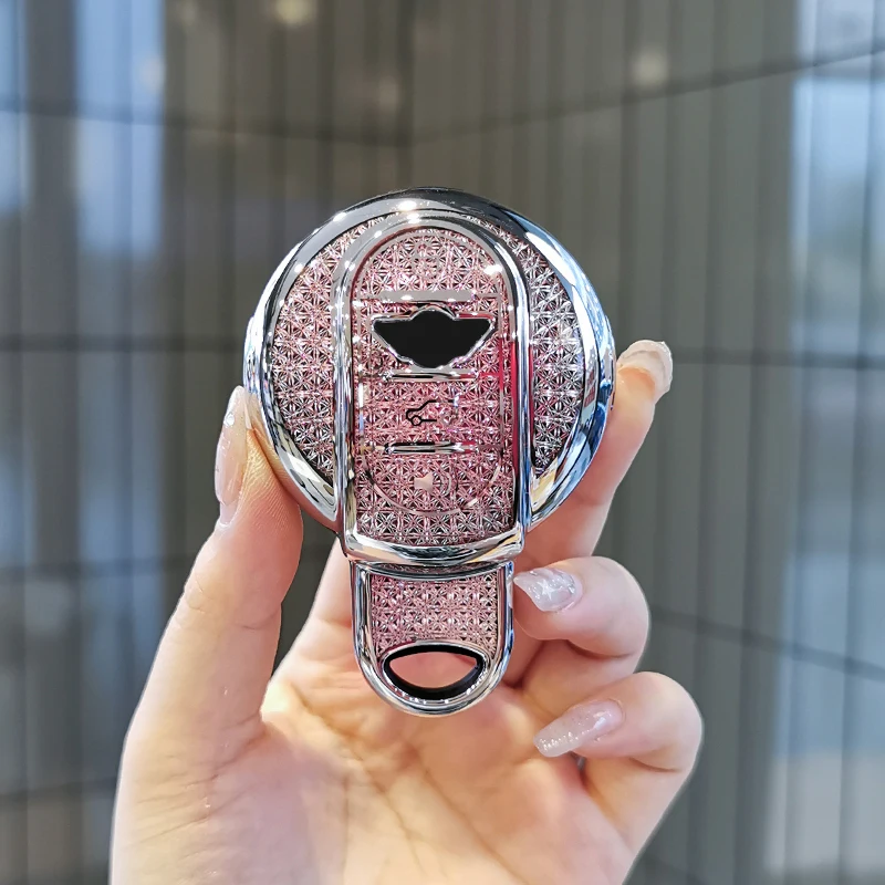 

Чехол для ключа автомобиля для BMW Mini Cooper F54 F55 F56 F57 F60, модный простой защитный чехол для ключа автомобиля, брелок для ключей, автомобильные аксессуары