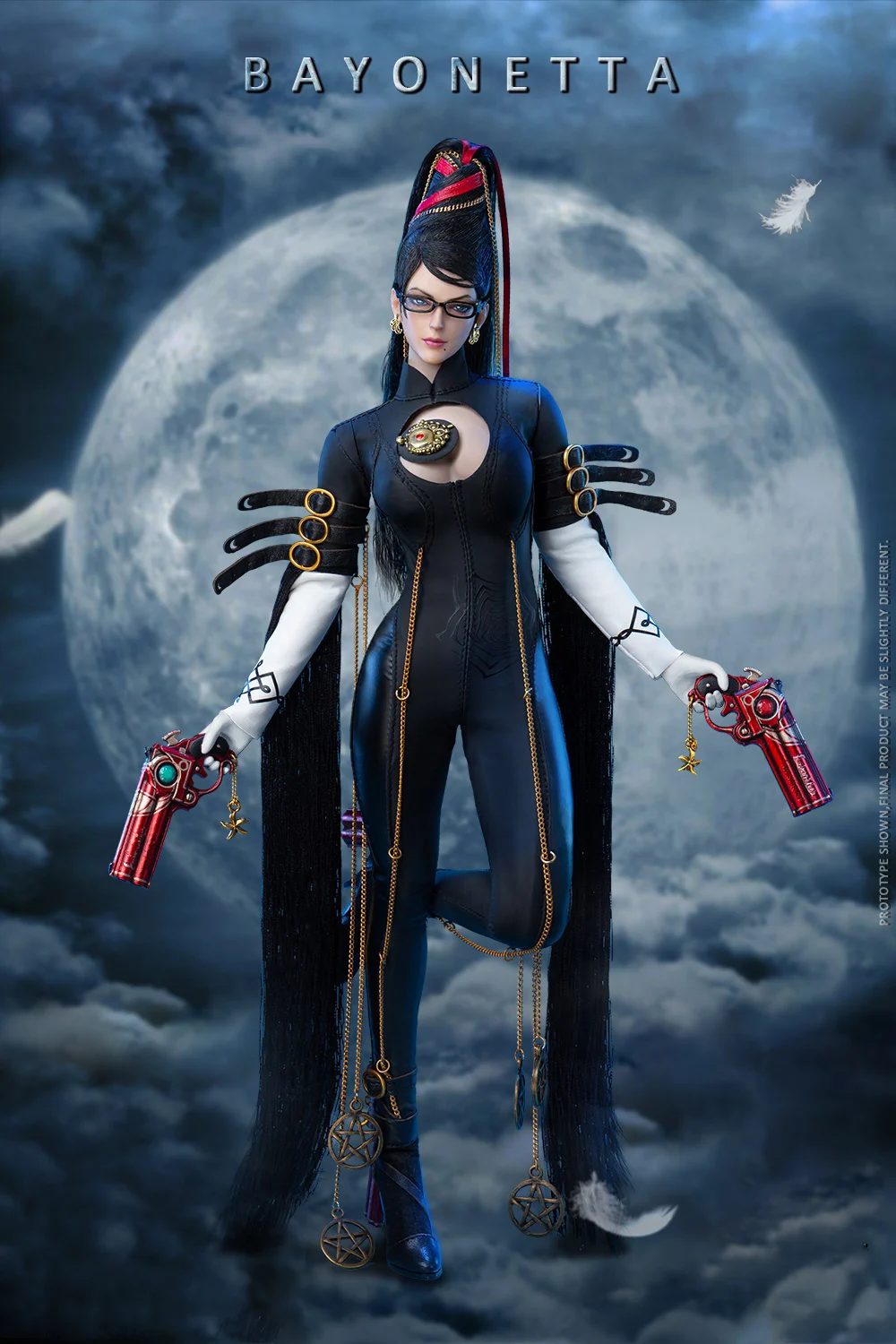 1/6 Scale Seamless Body Action Figure Doll The Witch BAYONETTA Female Warrior 12