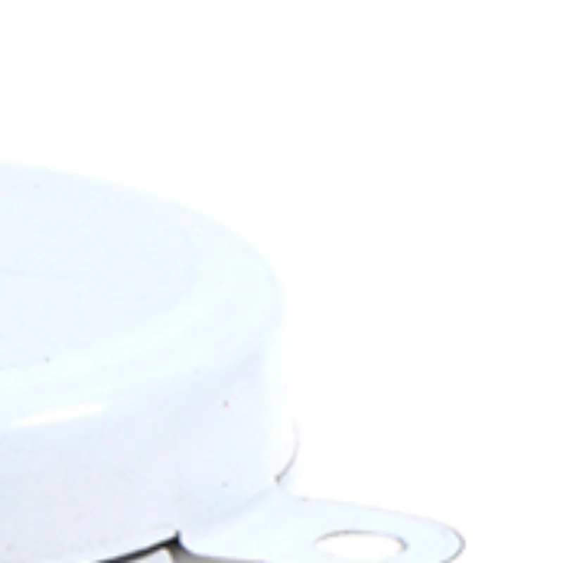 50Pcs Oil Drum Seal Caps Iron Covers Waterproof Sealing White Lids (S/L)