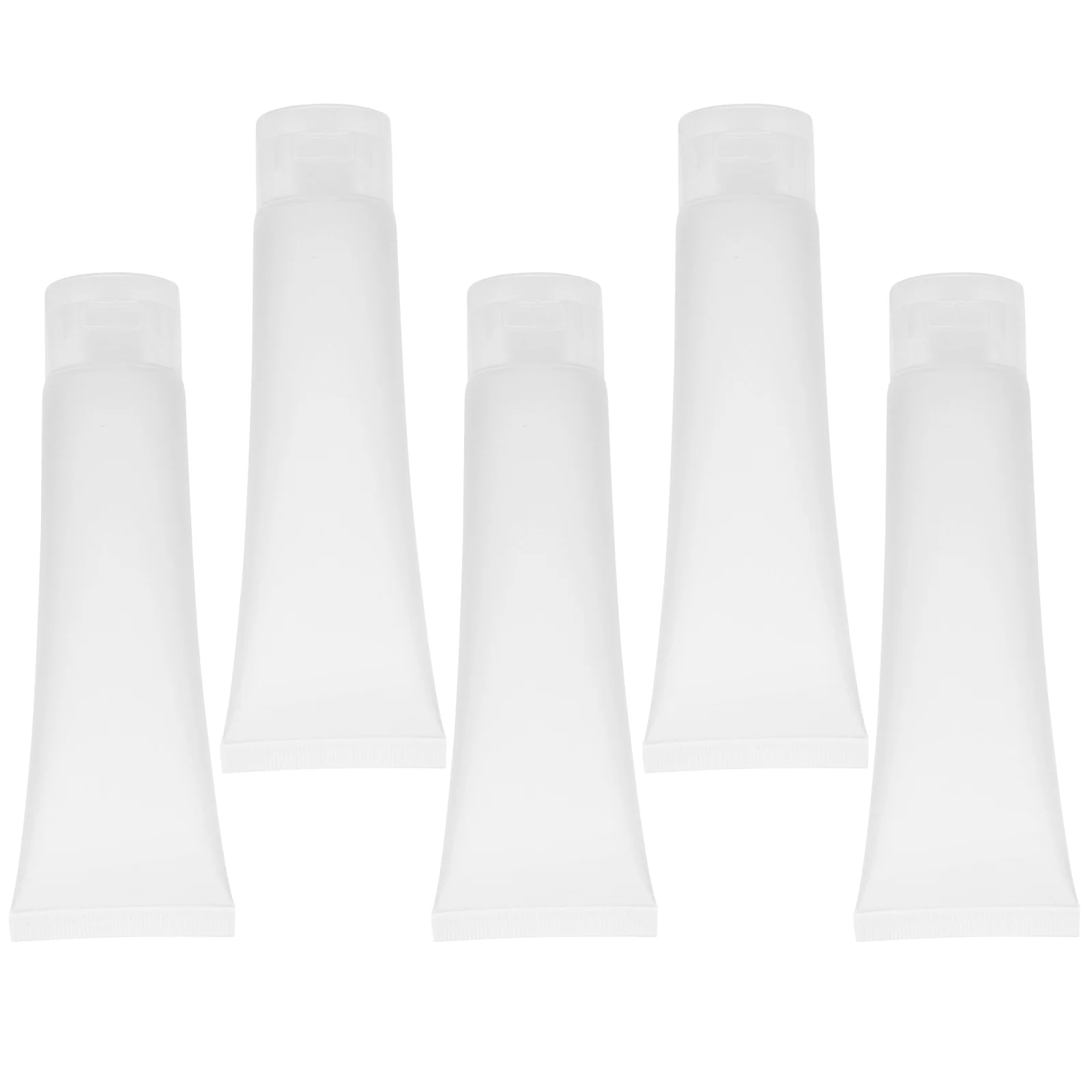 

5 Pcs Bottled Handbag-friendly Travel Bottles Refillable Filling Squeeze for Shampoo Wear-resistant