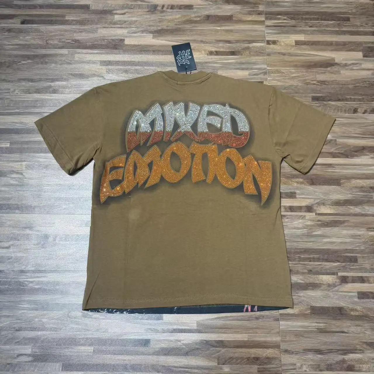 Mixed Emotion American Zombie Print High Street round Neck Heavyweight Pure Cotton Short Sleeve T-Shirt Unisex Youth Fashion