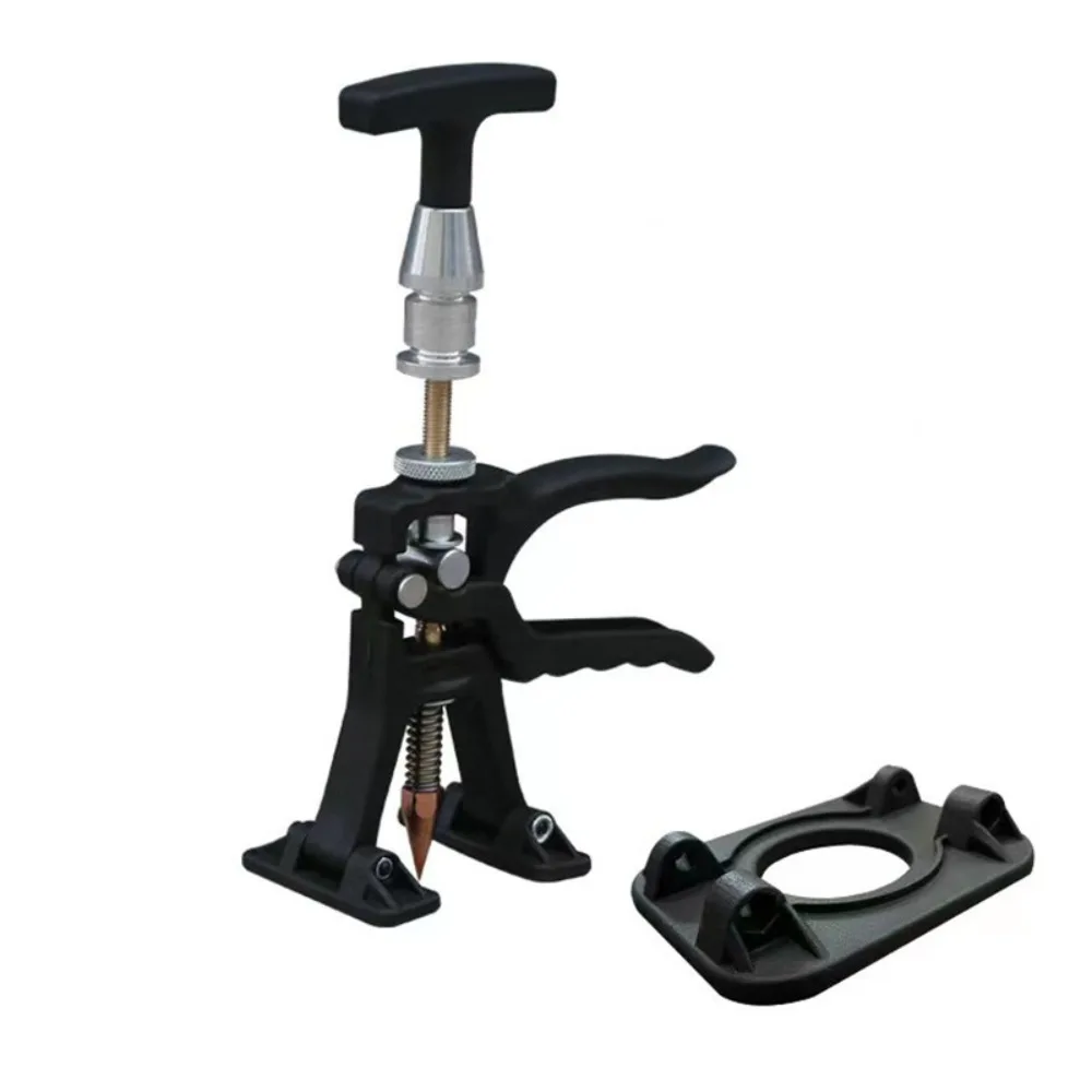 

No Putty Sheet Metal Dent Puller with Base Quick Small Leveling Bar Lifter Accurate 360° Rotary Handle Spot Welding Pulling Unit