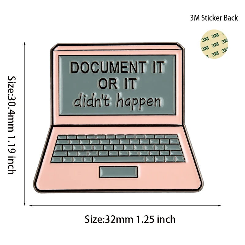 Computer- und Handy-Aufkleber, Abzeichen, Metall-Pins, Broschen