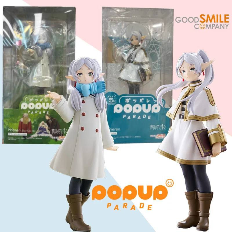 

GSC Original POP UP PARADE Frieren: Конец Beyond Journey's End Frieren Blow Kiss Ver. Аниме Кукла Модель Орнамент Коллекционная Игрушка Подарок