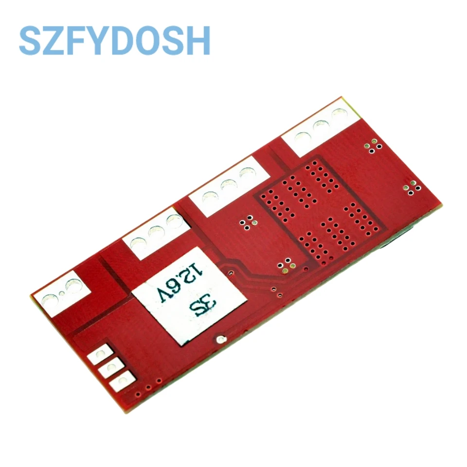 3S Li-ion Battery Protection Board - 30A, Auto Recovery, Supports 10.8V/12.6V, No Activation Required
