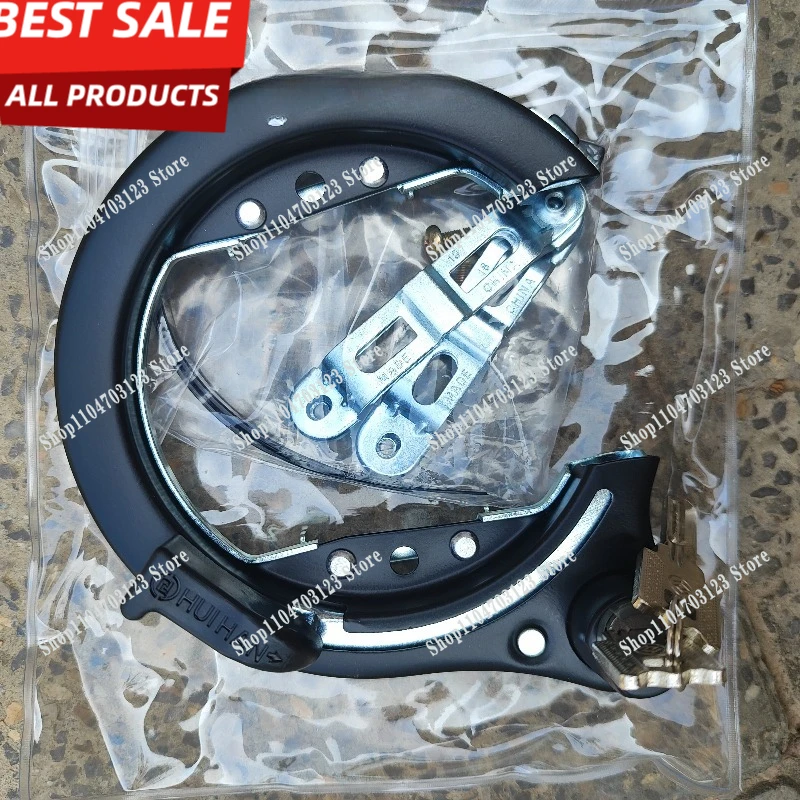 Horseshoe lock for bicycles Rear wheel anti-theft tool for bicycles