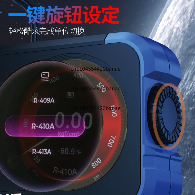VRM2-X digital display colorful screen refrigerant plus fluorine charging electronic watch double watch group 72 kinds