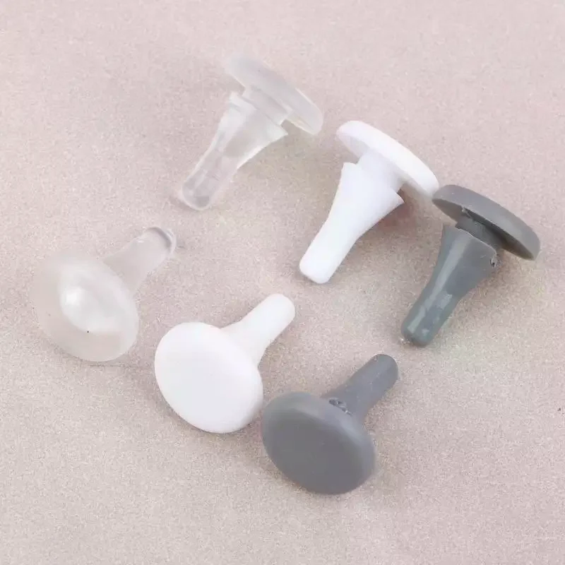 20PCS Elevator Hall Door Anti-collision Nails Beans/anti-collision Rubber Pads/Shock Absorption Beans/Opening 5-6mm Thick 2MM