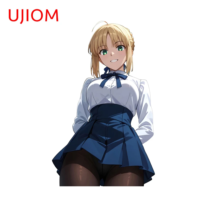 UJIOM Altoria Pendragon Anime Waifu Wall Sticker Seductive Elegant Campus Style Design Decal Suitable For Refrigerator Decor