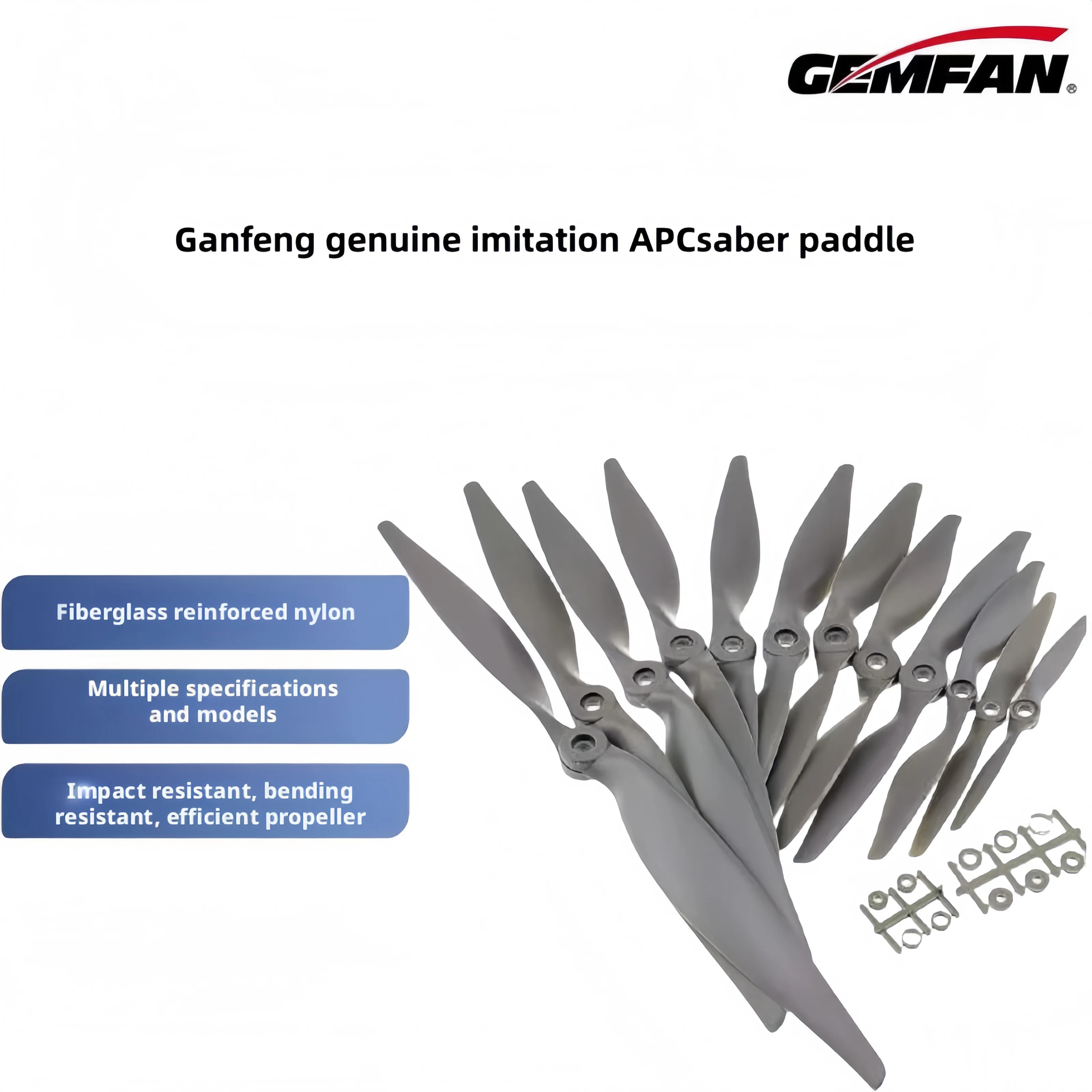 Authentic Qianfeng Horse Knife Propeller Quick Fixed Wing Model Propeller 6X4 7X5 8X4 8X6 9X6 and other series