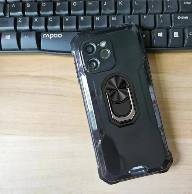 Dla Blackview BV8900 Pro 6.5 "tylny palec serdeczny miękki TPU silikonowy futerał na BlackviewBV8900 BV8900Pro uchwyt na telefon