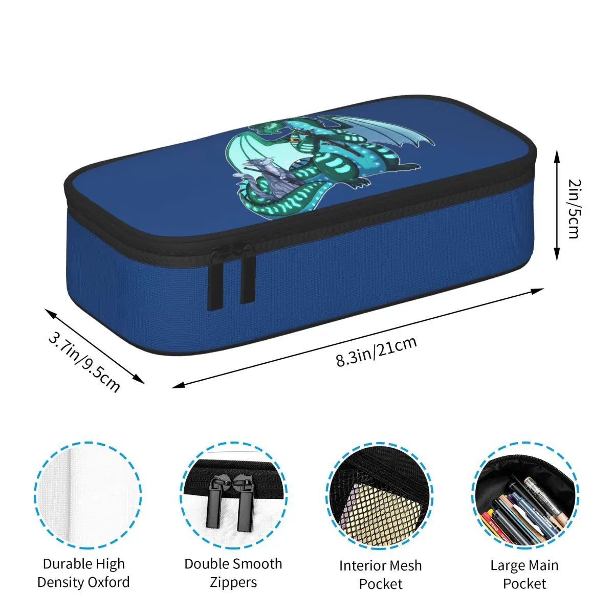Wings Of Fire & Warriors - Turtle And Jayfeather - Stick Bois Pencil Cases Pen Holder Storage Stationery Supplies Pencil Bag