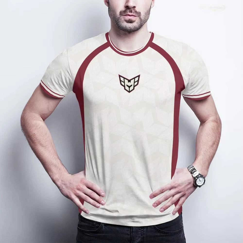 CS2 Esports Club HEROIC Team Uniforms CSGO Professional League Player Training Jerseys Fan Custom Breathable Men's T-shirts