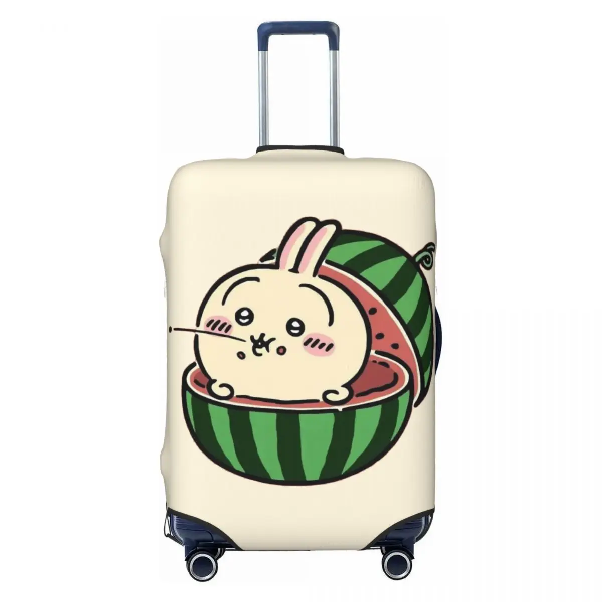 

Custom Chiikawa Usagi Suitcase Cover Elastic Travel Luggage Covers for 18-32 inch
