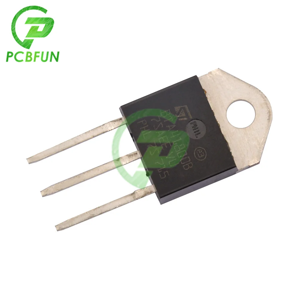 BTA41-800B TO-3P 40A Imported Chip for Washing Machines Vacuum Cleaners Solid State Relays AC Motor Speed Regulation