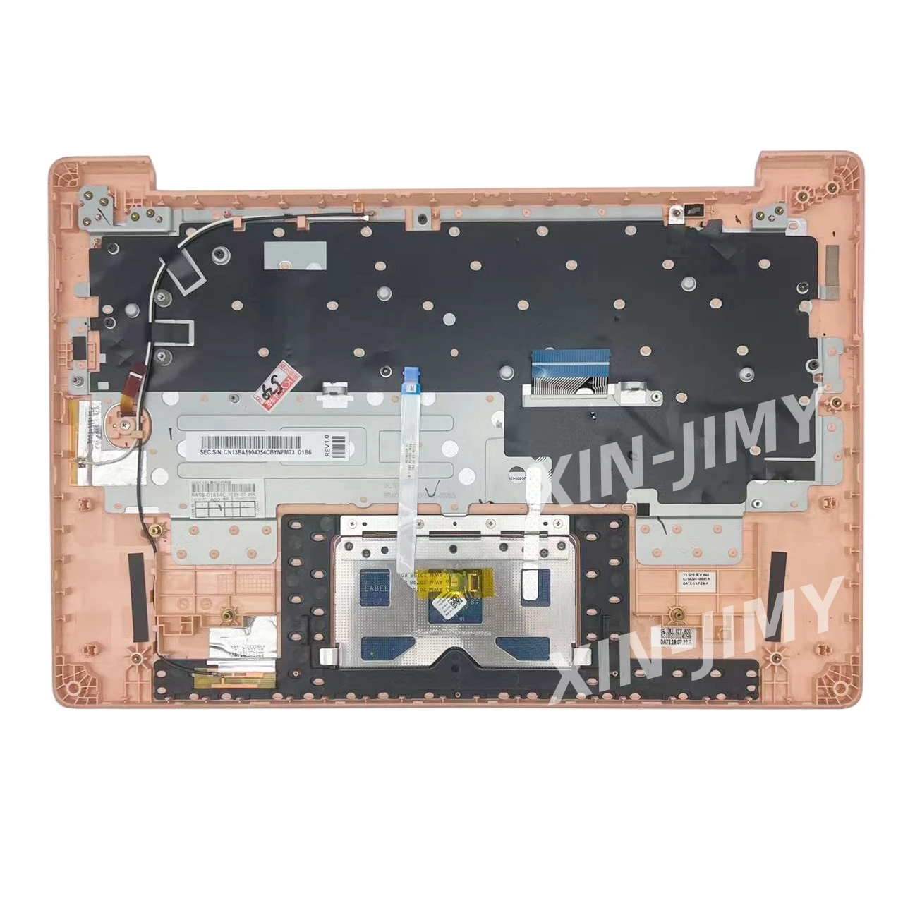 530XBB US/Brazilian Keyboard for Samsung Notebook 530XBB-K01 530XBB-K02 NP530XBB NP530XBV 530XBV NP531XBB  With Palmrest Cover