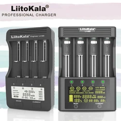 Liitokala Lii-600 Lii-500 LCD 3.7V 18650 18350 18500 21700 20700B 20700 14500 26650 1.2V AA AAA NiMH Lithium-Battery Charger