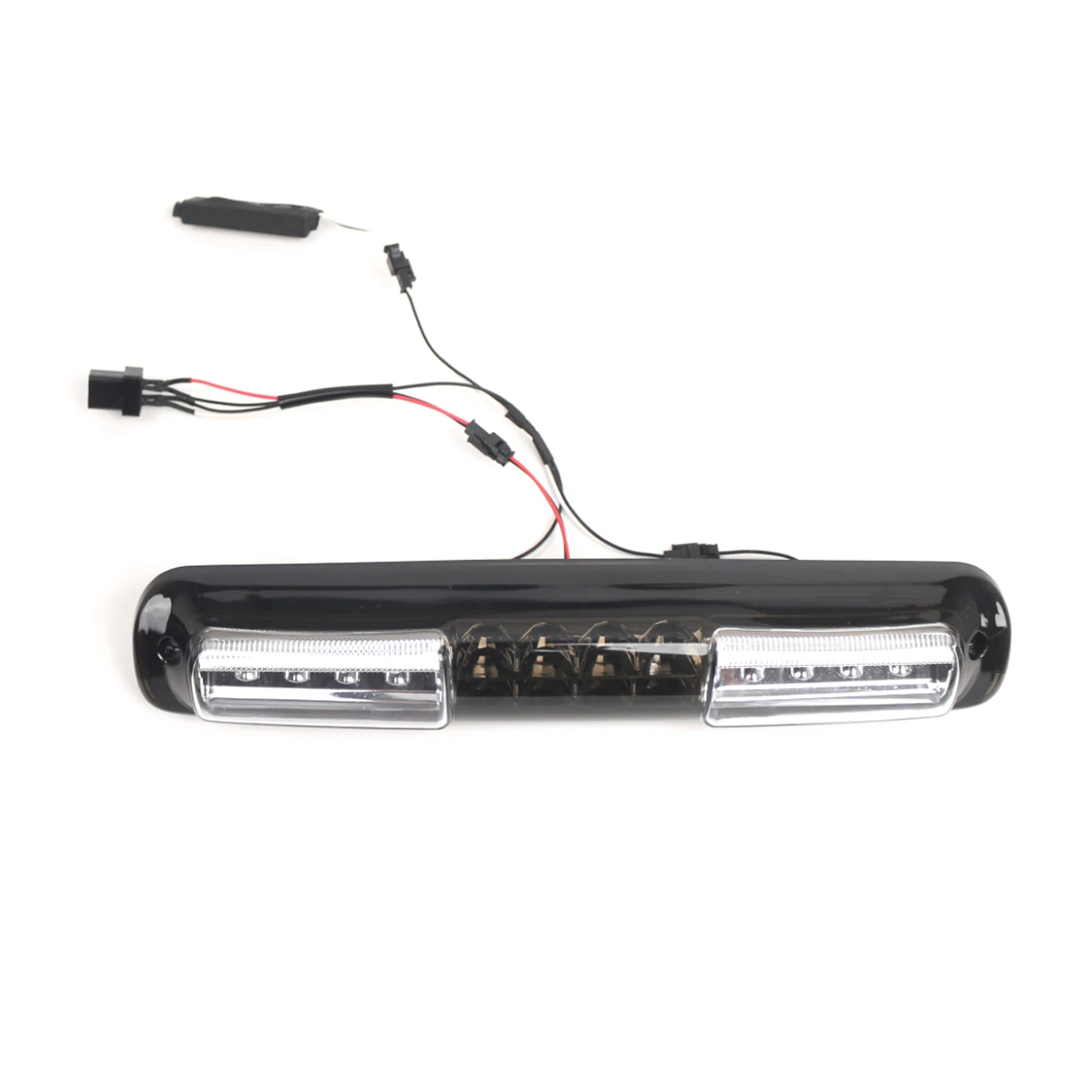 For Silverado For Sierra 1999 2000 2001-2006 Rear LED High Brake Light Black White 5978318 16525205