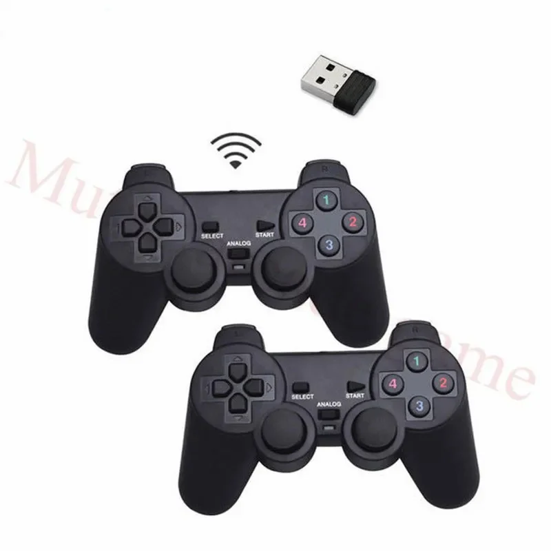 Double Wired Wireless Joypad Gamepad for Pandora Saga Box Arcade Cabinet Machinedouble Wired Wireless joypad