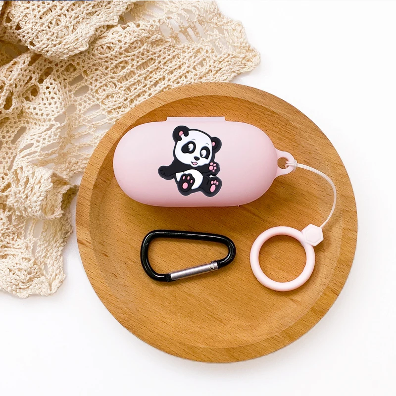 جراب كارتون باندا لسوني ، غطاء سماعات أذن سيليكون لطيف لسوني C700N