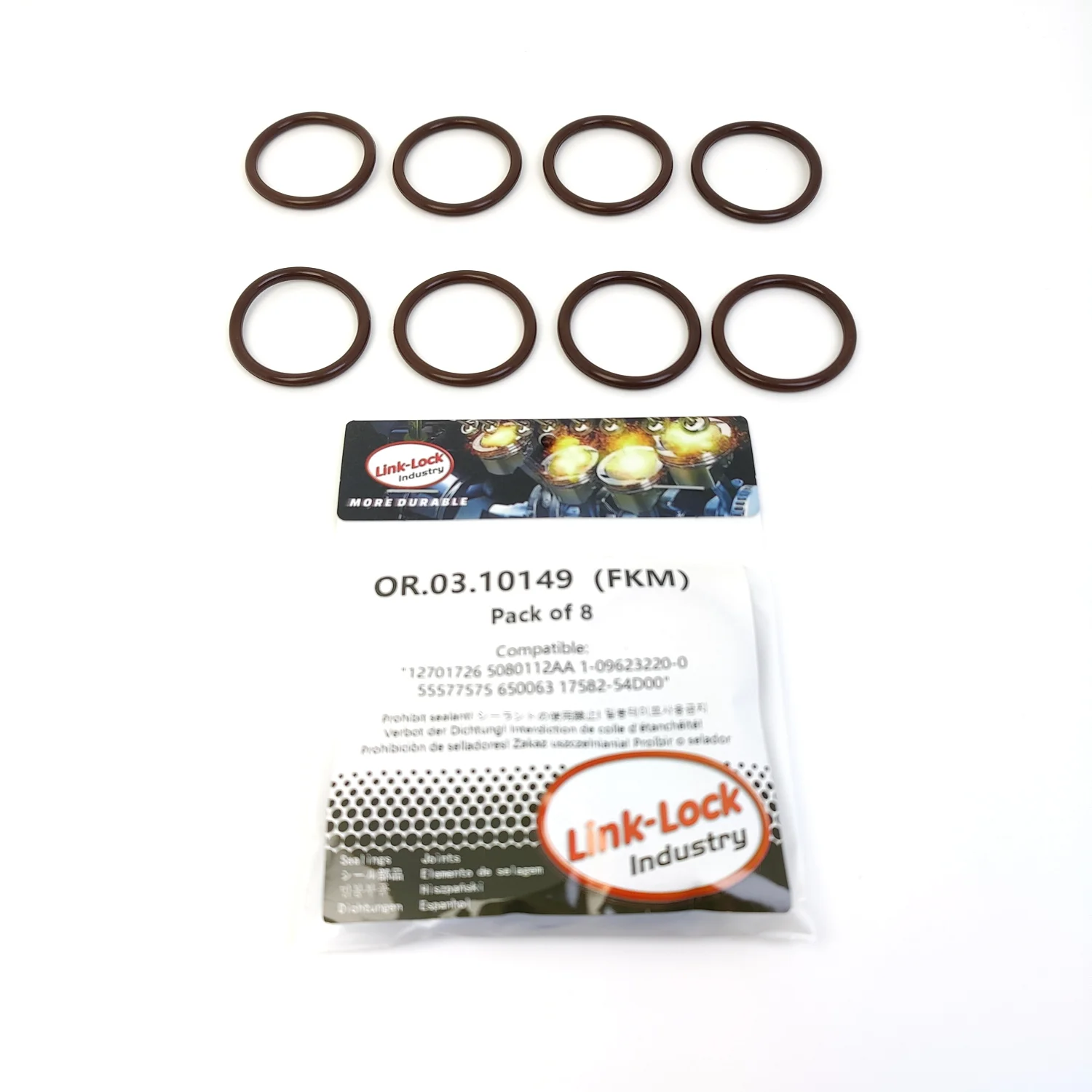 LINK-LOCK 8PCS OR.0…