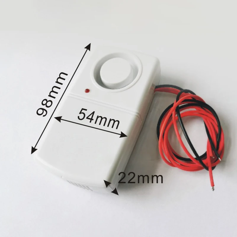 Automatic 220V/380V Power Failure Alarm White 110db LED Power Cut Failure Outage Automatic Alarm Waring Siren Indicator