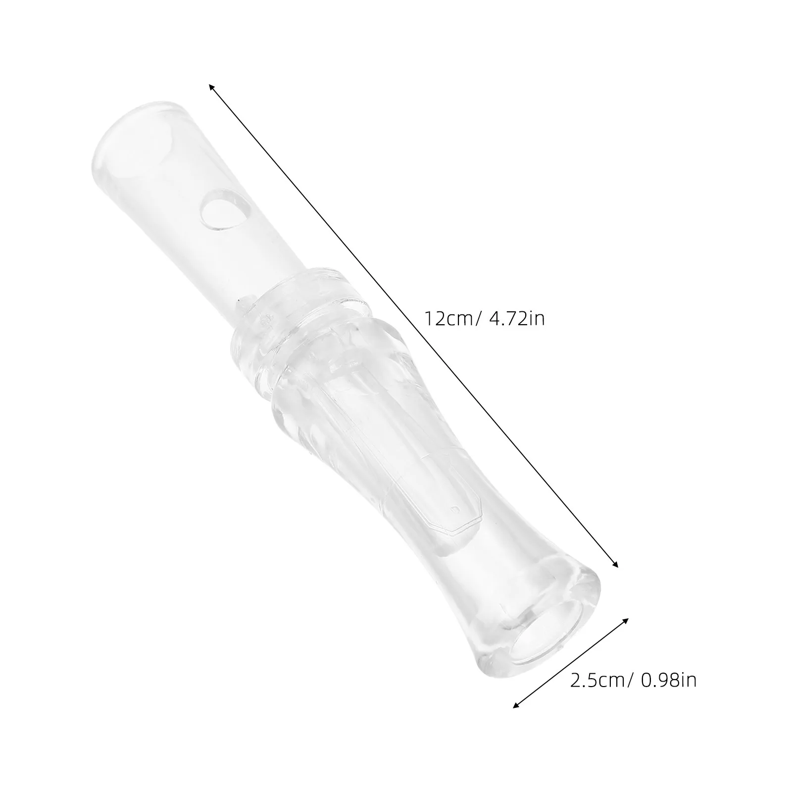 Plastic Portable Hunting Call Realistic Sound Whistle Lightweight Ergonomic Mouthpiece Outdoor Field Mallard