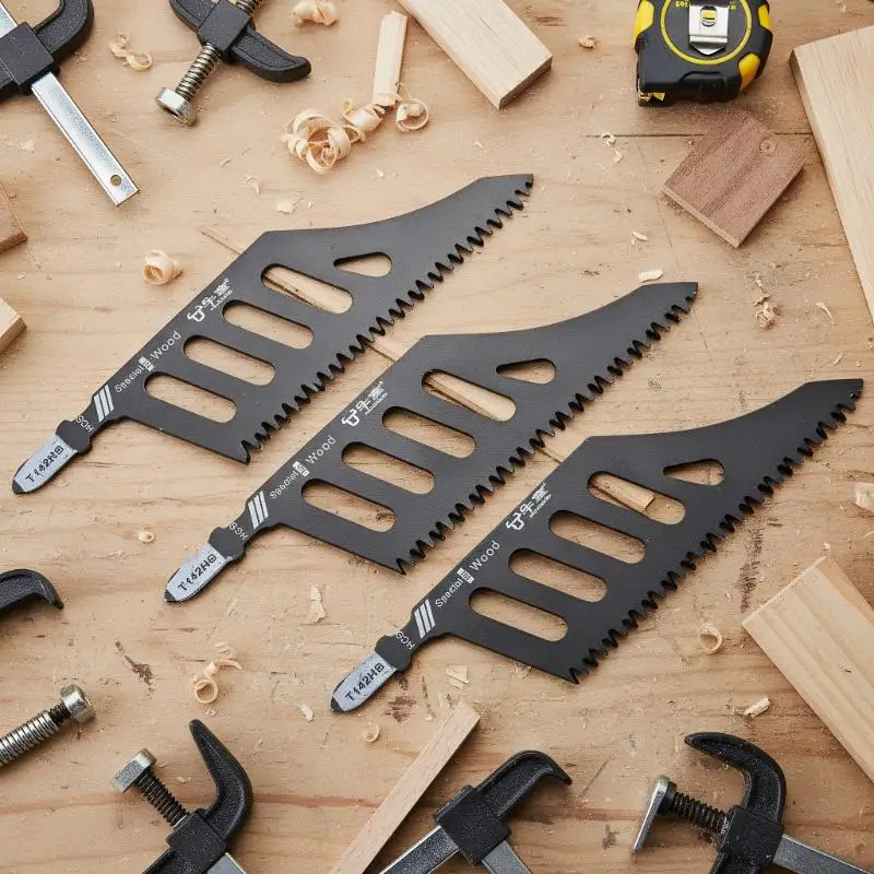 Curved Jigsaw Blade Flush Cutting Jigsaw Blades Curved For Precision T Shank Jigsaw Replacement Blades For Precision Cut