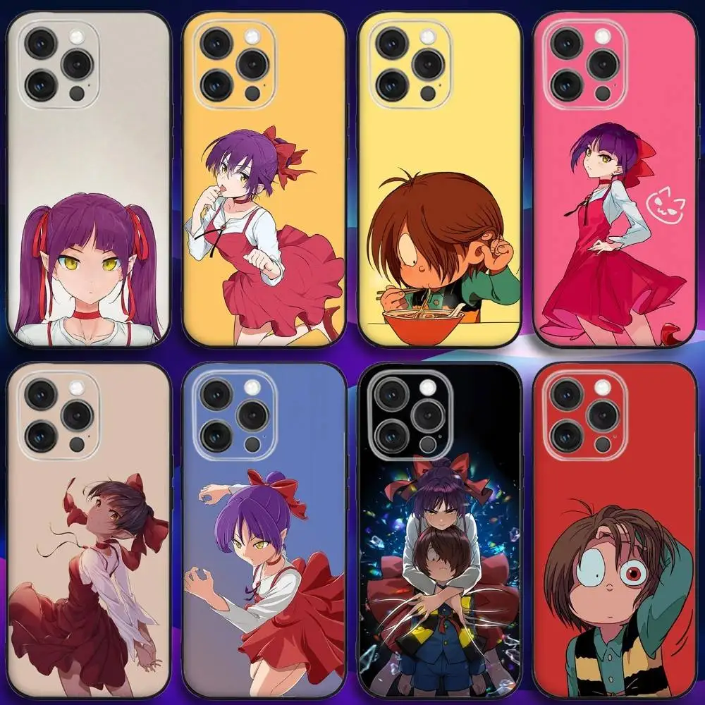 

Comics G-Gegege No Kitaro Phone Case For iPhone 16e,16,15,14,13,12,11,Pro,X,XS,Max,XR,Plus,Mini Soft Black Cover