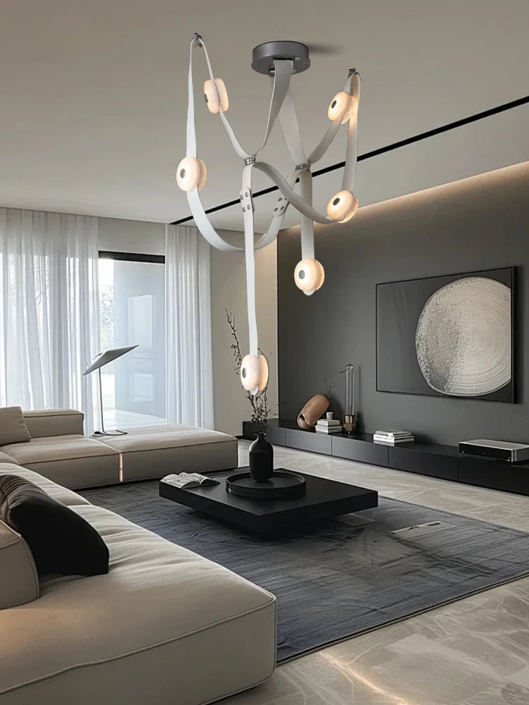 Decoration Your Home With This Designer Belt Marble Pendant Lights Dimmable Customized Luxury Light