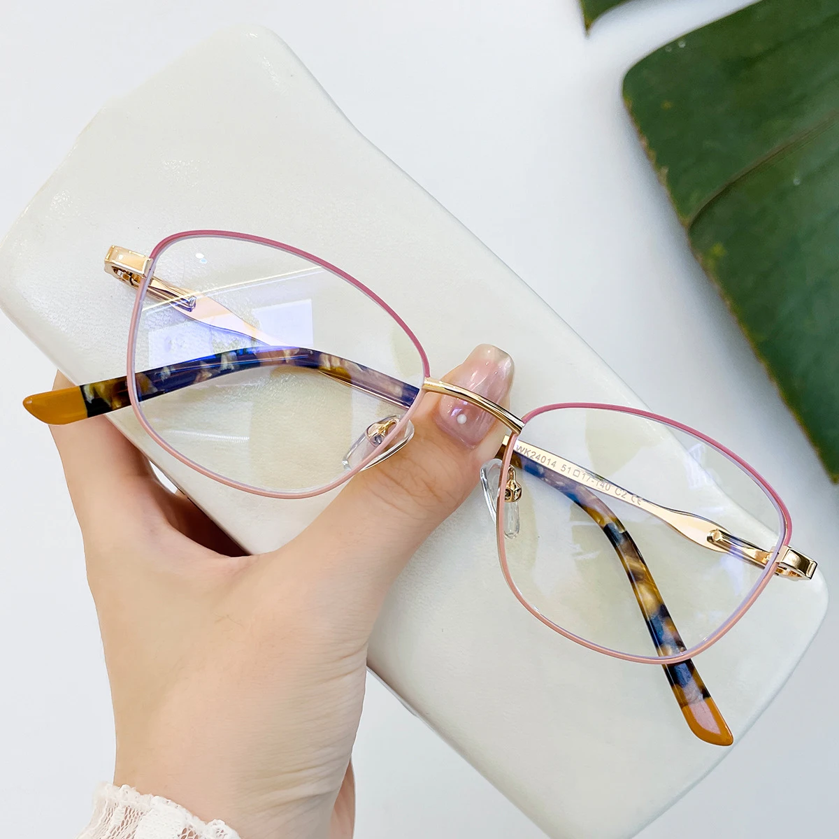 ผู้หญิงแว่นตาเลนส์ตาแมวสําหรับหญิง Lunette Pour Lady's Original แว่นตาผู้หญิงกรอบแว่นตา