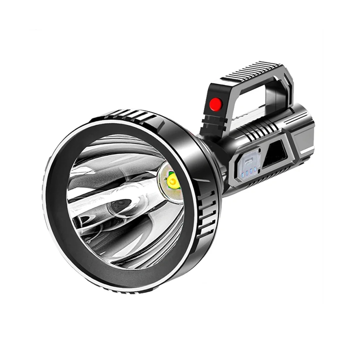 

Мощный портативный фонарик, USB Перезаряжаемый Abs внешний фонарь, многофункциональный домашний прожектор, портативная лампа