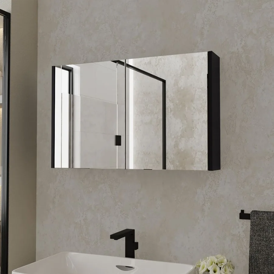 

Medicine Cabinet Mansfield Bathroom Black