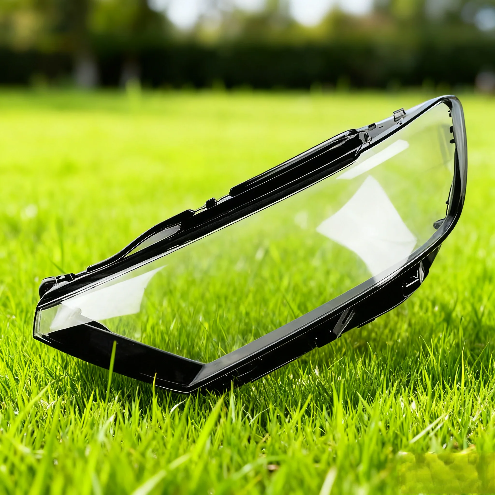 For Volkswagen VW T-Roc 2023 2024 Front Headlight Cover Transparent Shade Lampshade Headlamp Shell Lens