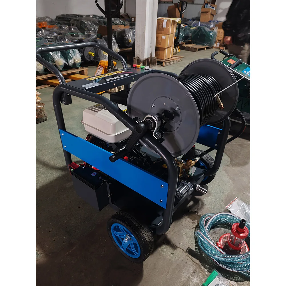 NEW Electric 250 Bar Drain Pipe Cleaner Professional Unblocking Efficient High Pressure Water Jet Pipe Sewer Cleaning Machine