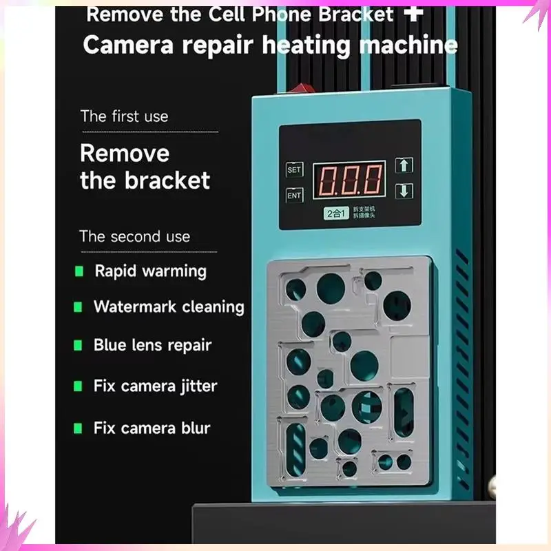 

B50C Pre-Heater Tool For Iphone 7~ 14 Pro Max Front/Rear Camera Disassembly Middle Frame Removal Heating Platform Repair