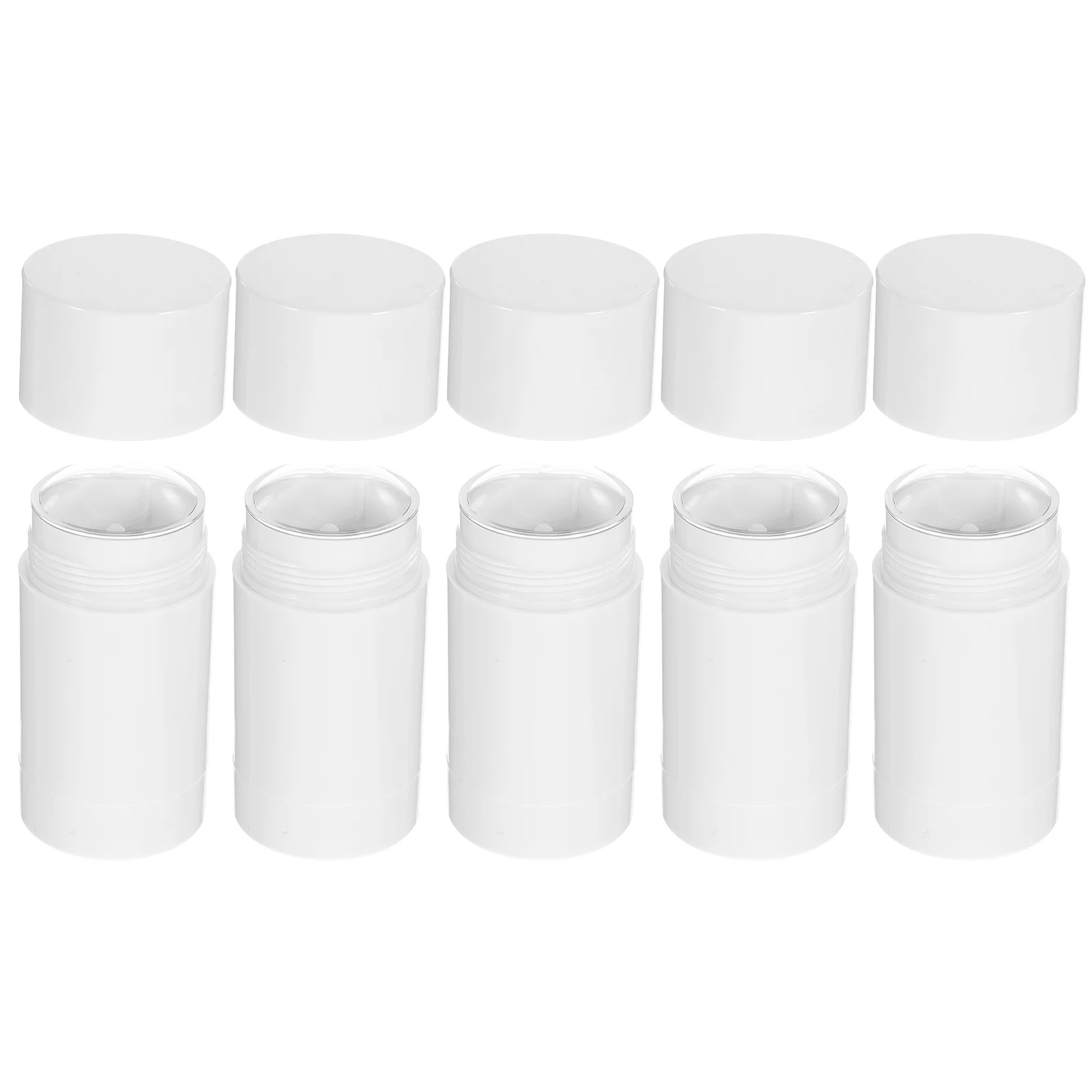 

5pcs Bottles Empty Containers Rotating Holder Refillable Dispenser Plastic Tubes Frosted Balm Sub Bottles Travel Supplies For