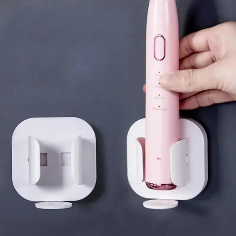 1 Pc Telescopic Gravity-Sensing Electric Toothbrush Holder Wall Hanging Couple Toothbrush Drain Storage Box Bathroom Organizer