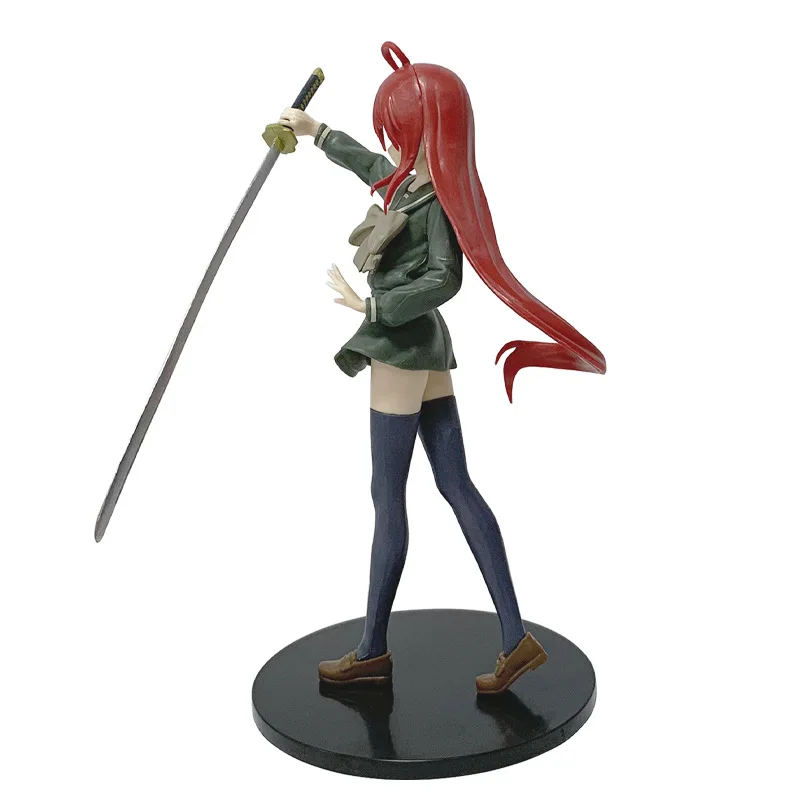 애니메이션 조각 Shakugan Shana Shana 그림 Pvc 모델 동상 19CM 컬렉션 데스크탑 장식품 장난감 어린이 깜짝 선물