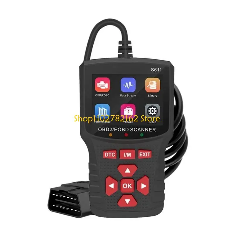

547B Convenient Car Fault Detection Tool Easy to Use Car Fault Detectors Automatic Car Scanner fit for S611 Engine Repair