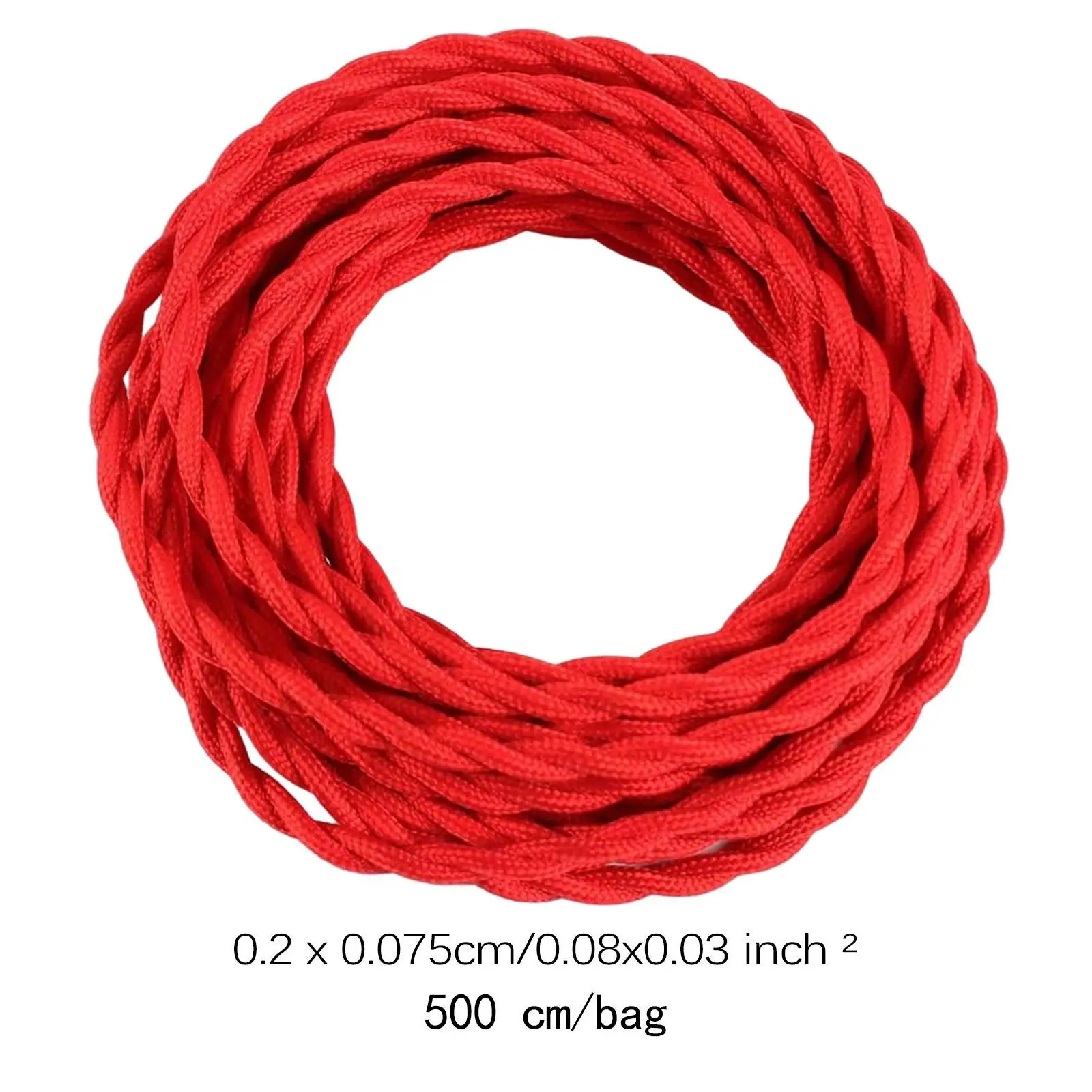 Cable de luz colgante DIY 5M Cable de lámpara retro para dormitorio industrial granja