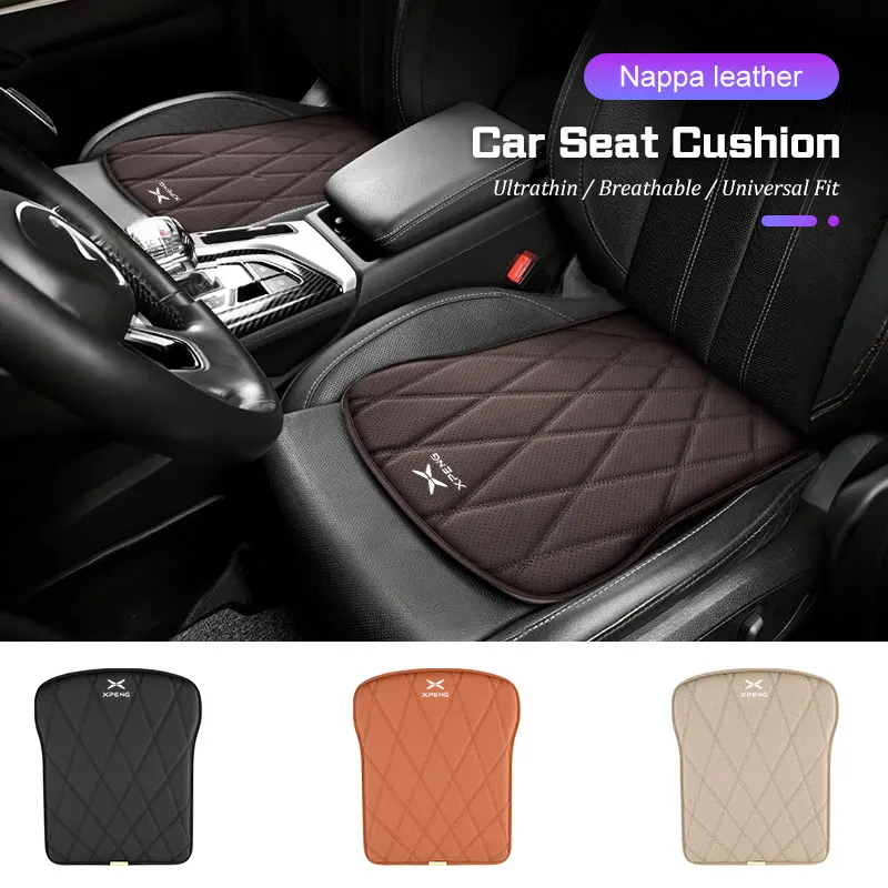 

2025 For Xpeng G6 P7 G3 G3i G9 P5 X9 X2 N5 F30 2023 Car Seat Cushion Breathable Leather Anti-slip Protective Cover Accessories