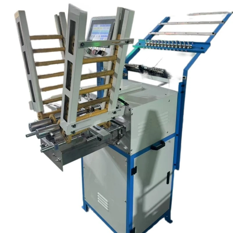 Fully automatic single spindle weft machine, automatic yarn tail cutting function
