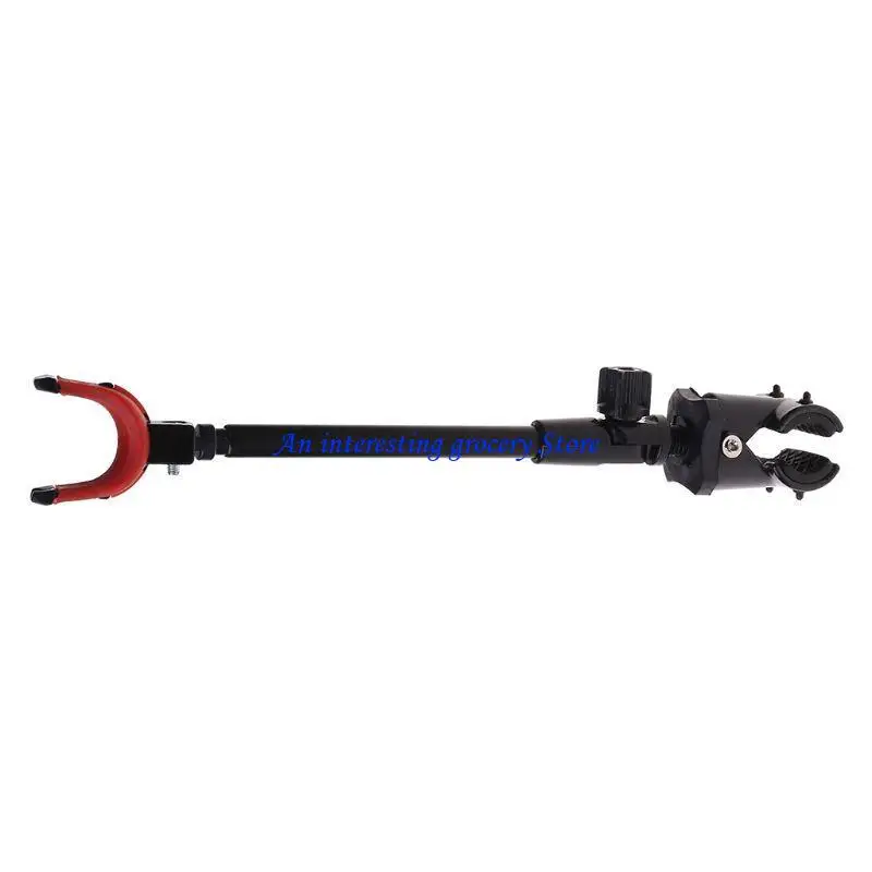 652D Fishing Rod Holder Extend Stretched Pole Stand Carbon Fiber Telescopic Brackets