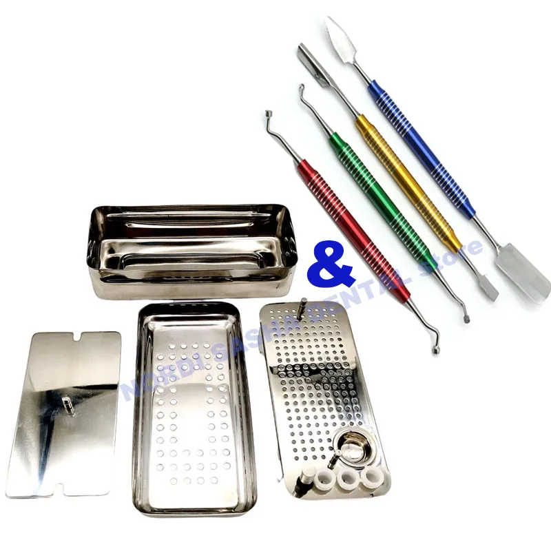 Dental PRF Platelet Rich Fibrin Box CGF Filling Instruments Set Dentistry Implant GRF Box  PRF Preparation Press Membrane Tool