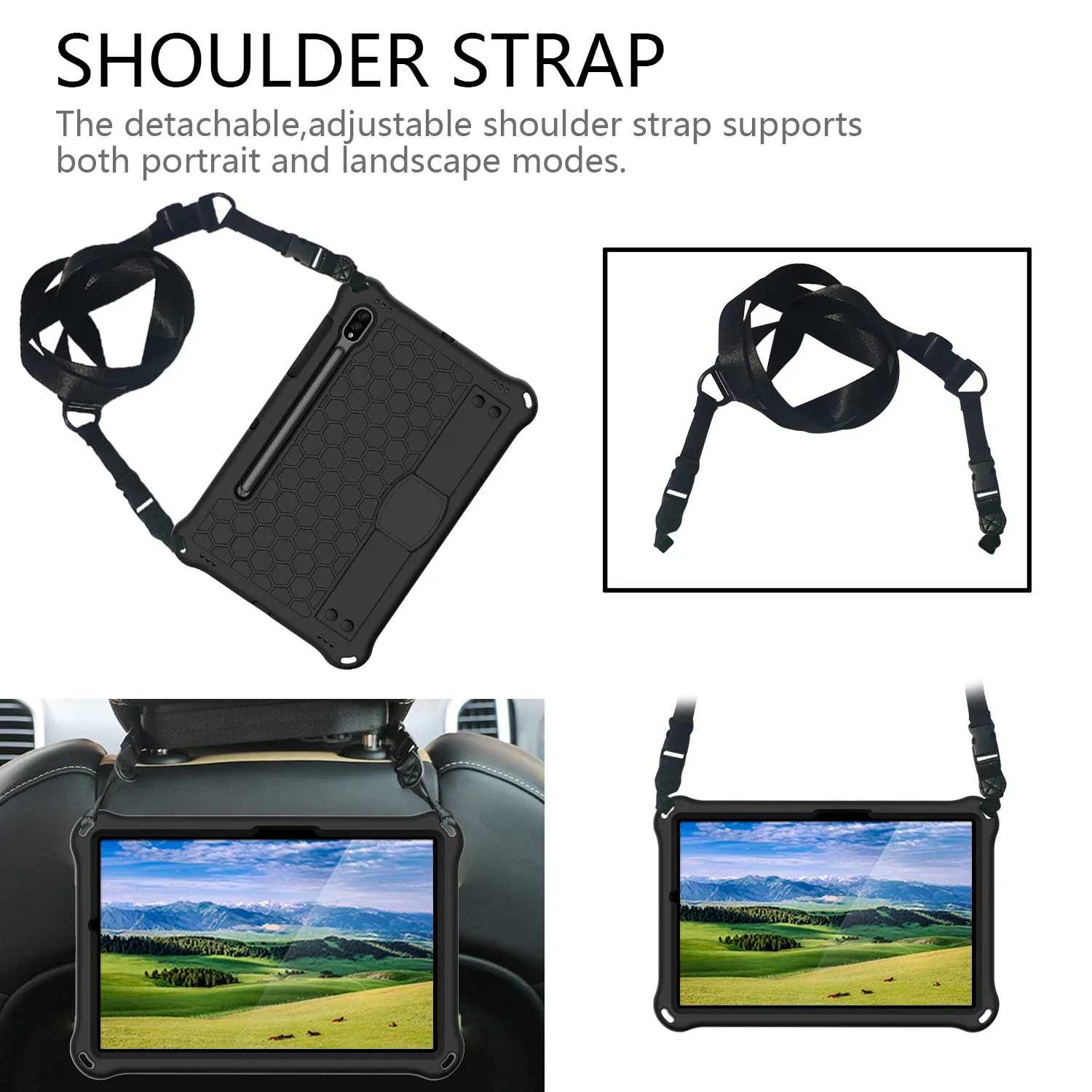 Tablet Case For Samsung Tab S6 lite 10.4 P615 P610  S6 10.5 S5E A7 10.4 T500 T509 S8 11.0 Kids safe shockproof  Cover funda