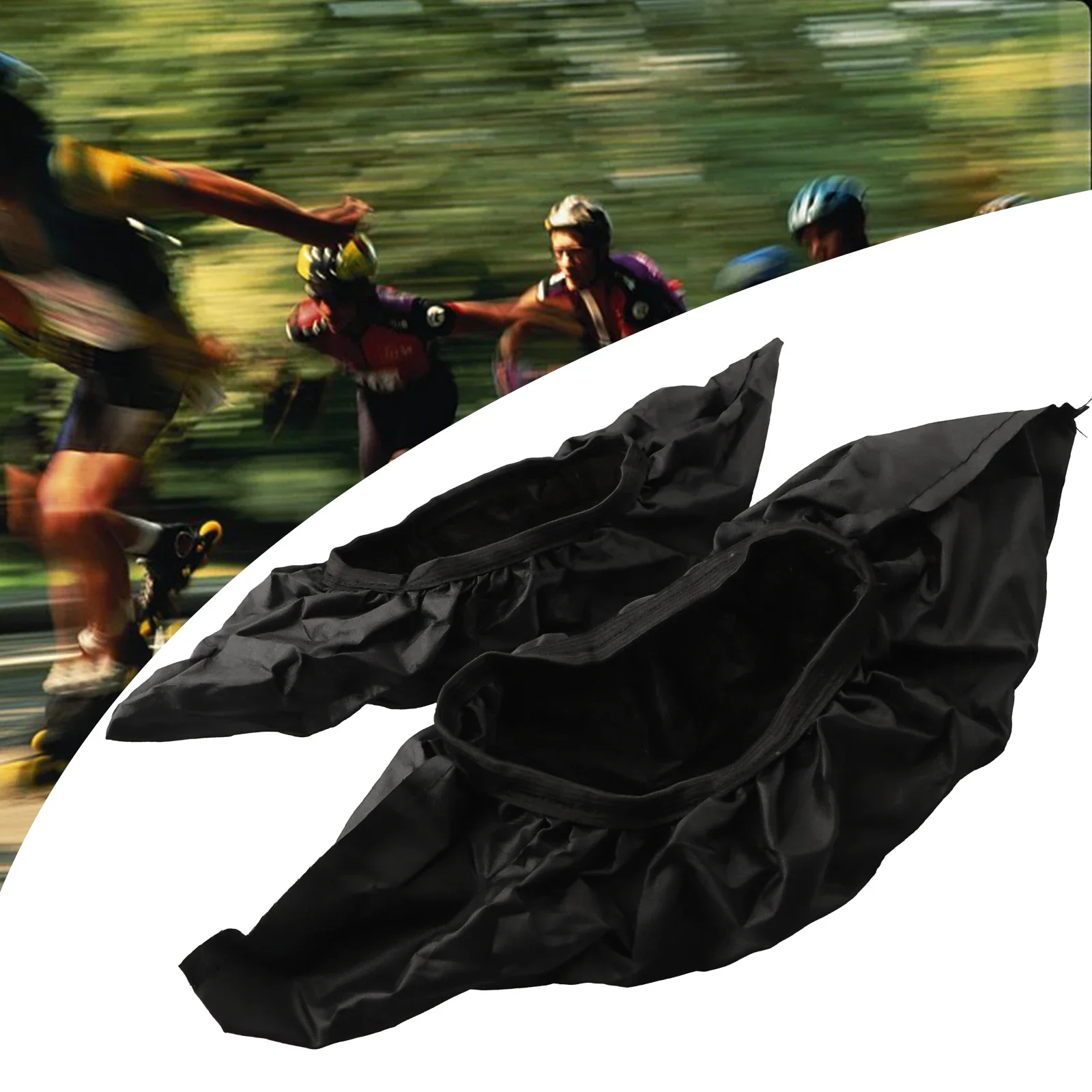 

Чехол для коньков, пылезащитный чехол, роликовые коньки под размером 45, около 39*11,5 см, черный чехол для роликовых коньков, чехол на колеса