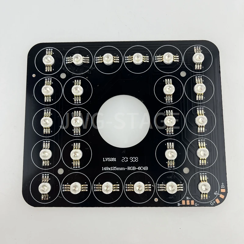 LED Board Panel Light Source For 24X3W LED Fog Machine